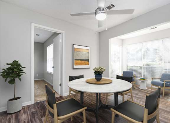 Dining Area at The Carter 4250 Apartments, Norcross
