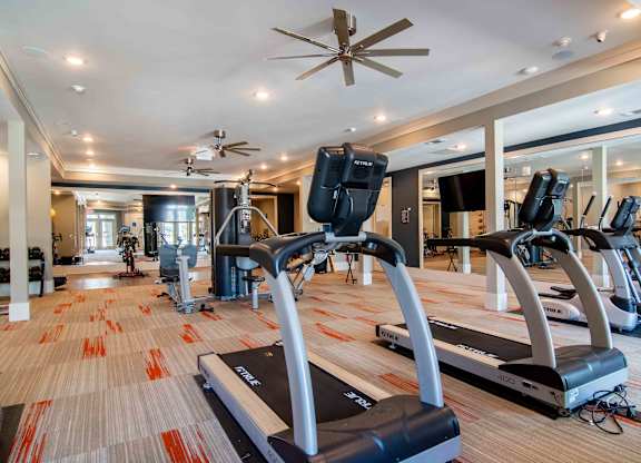 the gym in the owner s gym at Century New Holland, Gainesville, GA