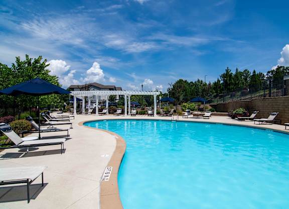the swimming pool at the resort at governors crossing  at Century New Holland, Georgia