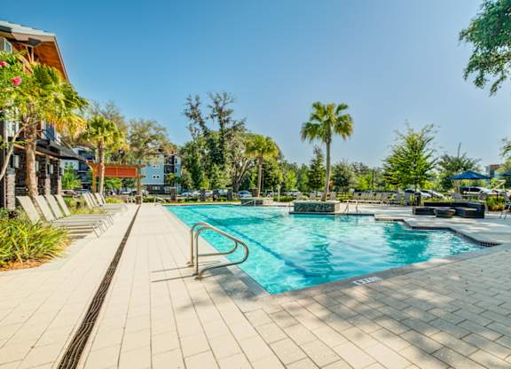 Sparkling Swimming Pool at Century Town Center, Gainesville, Florida