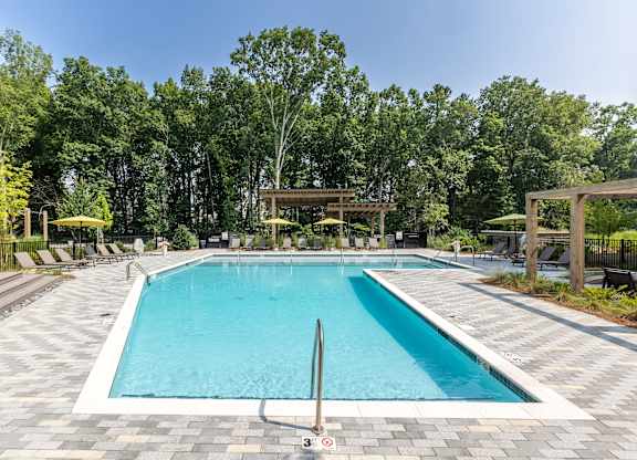 take a dip in our resort style pool at Century University City, Charlotte
