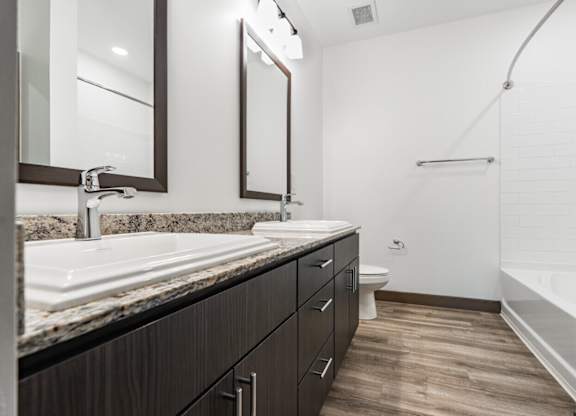 Luxurious Bathroom at Century Belmont Station, Kentucky