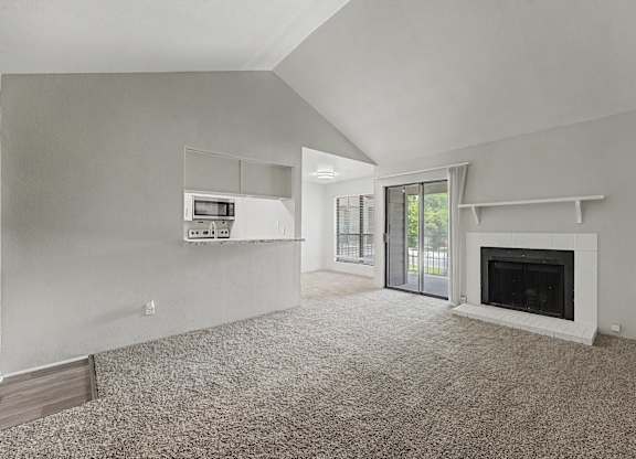 202- Statesman Floorplan Living and Dining Area