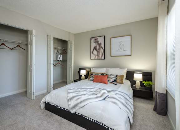 Spacious Bedroom at The Carter 4250 Apartments, Norcross, Georgia