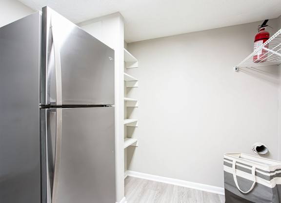 a walk in closet at The Cobb Apartments-Townhomes, Austell, 30168