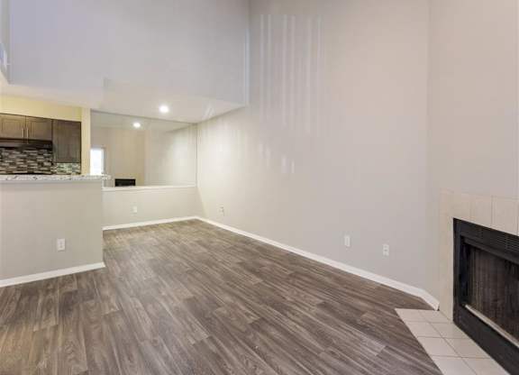 Fireplace at The Hub at 934 Apartments, Georgia