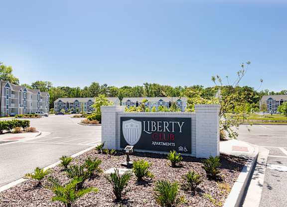 Property Signage at Liberty Club, Hinesville, Georgia