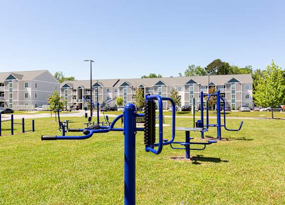 Outdoor Fitness Center at Liberty Club, Hinesville