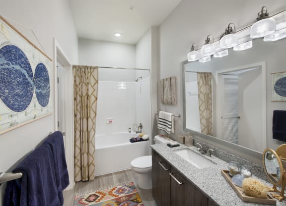 Bathroom With Bathtub at Marley EAV, Atlanta, GA