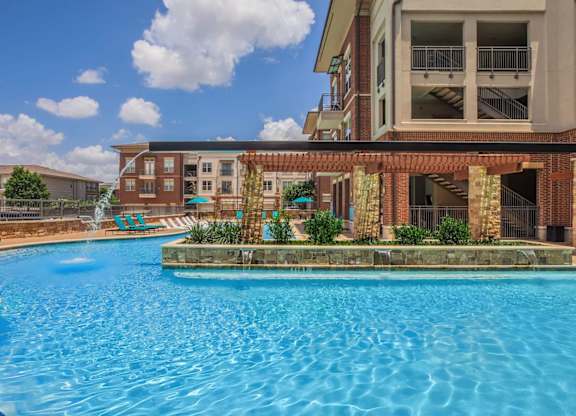 A large swimming pool at Century Cedar Hill, Cedar Hill, TX