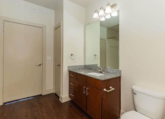 Bathroom With Vanity Lights at Century Cedar Hill, Cedar Hill Texas