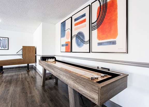 Shuffleboard at The Carter 4250 Apartments, Norcross