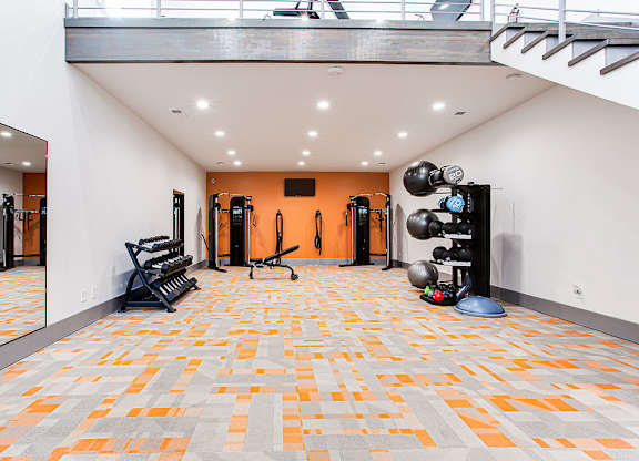 Flex Rooms With Fitness Space For Yoga, Spin And Pilates at The Carter 4250 Apartments, Norcross, 30093