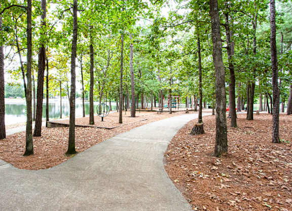 Walk trail at Lory of Harbison, Columbia