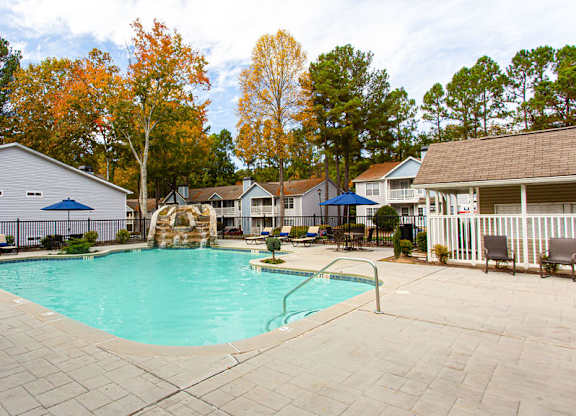 Extensive Resort Inspired Pool Deck at Wildcreek Apartments, Georgia