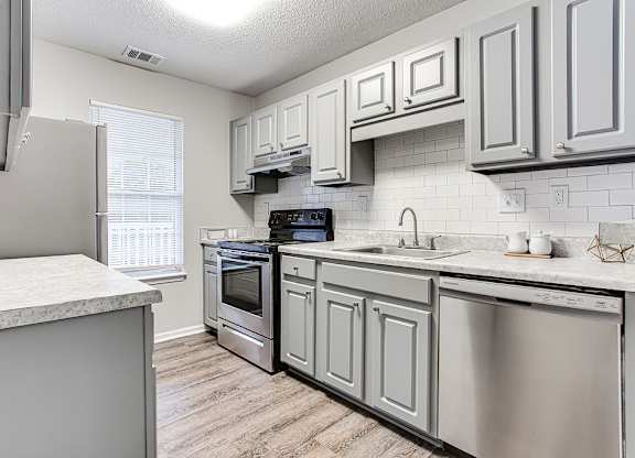 Furnished Kitchen at Wildcreek Apartments, Georgia 30021