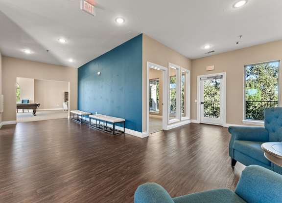 Clubroom at Bridge at Heritage Woods, Austin, Texas