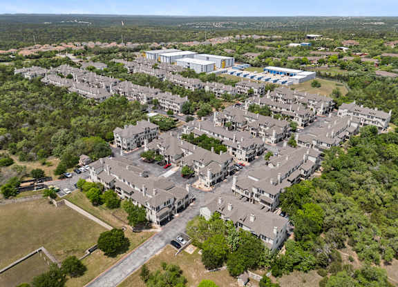 A bird's eye view at Bridge at Canyon Creek, Austin, 78726