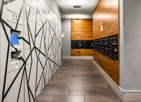 Package Lockers at Bridge at Henley, Texas, 78741