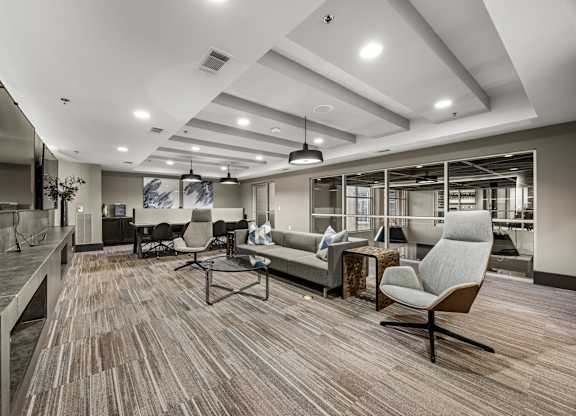 Lounge Area at Bridge at Henley, Texas, 78741