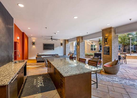 Entertainment Lounge at Bridge at Henley, Austin, 78741