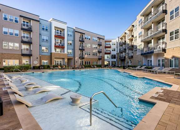 Pool With Sundecks at Bridge at Henley, Austin, Texas