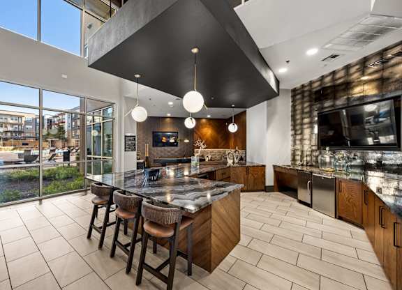 Clubhouse Kitchen at Bridge at Henley, Austin, 78741