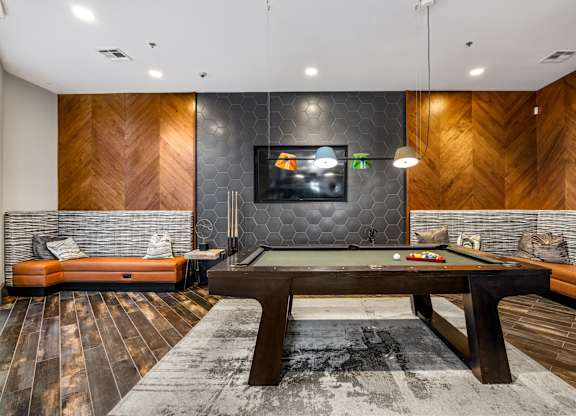 Pool Table at Bridge at Henley, Austin, TX