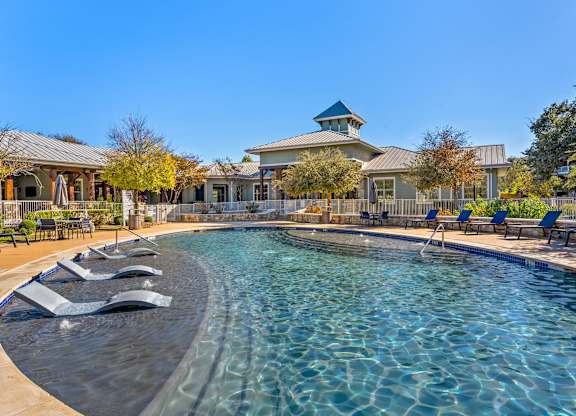 Large Pool at Bridge at Indigo, Austin, Texas