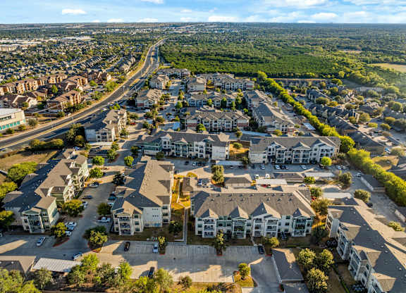A bird's eye view at Bridge at Southpark Meadows, Austin, Texas