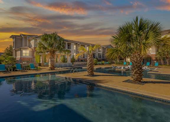 Glimmering Pool at Bridge at Southpark Meadows, Texas, 78748