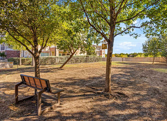 Park Bench at Bridge at Southpark Meadows, Austin, 78748
