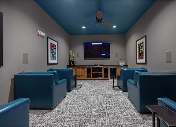Media Lounge at Bridge at Southpark Meadows, Austin
