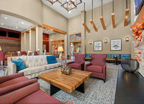 Resident Clubhouse at Bridge at Southpark Meadows, Austin, TX, 78748