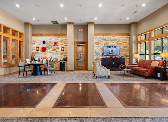 Lounge Area at Bridge at Southpark Meadows, Texas