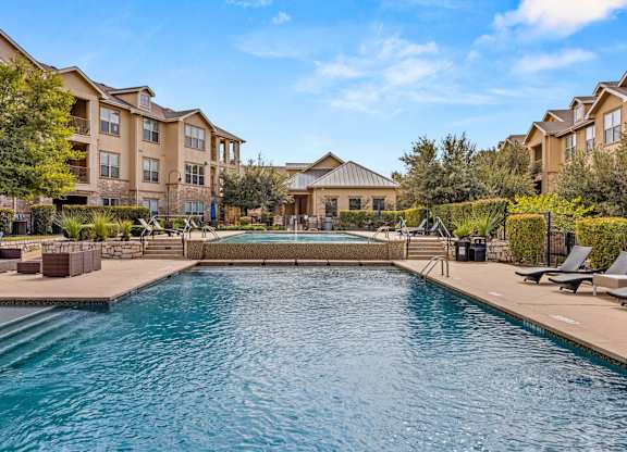 A large swimming pool at The James on South First, Austin, TX