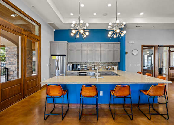 Clubhouse With Kitchen at The James on South First, Austin, TX