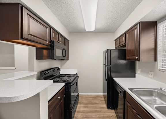 Fully Equipped Kitchen at Montecito, Austin, Texas