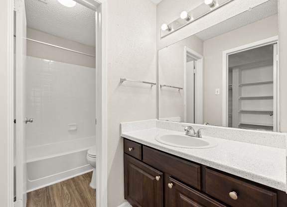 Bathroom With Bathtub at Montecito, Austin