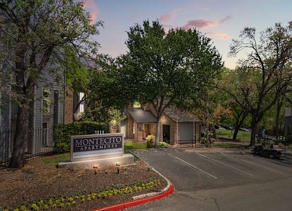Entrance Driveway at Montecito, Austin, TX, 78741