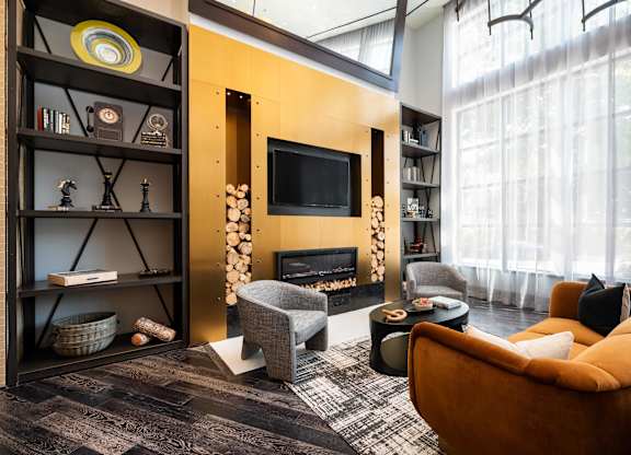 Image showing golden hour, all day. Plush seating and rich tones wrapped in streaming natural light.