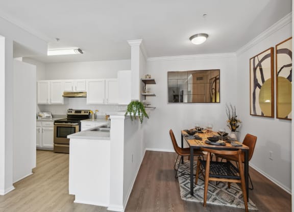 Living and dining room