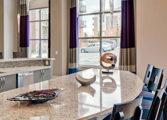 Resident lounge kitchen
