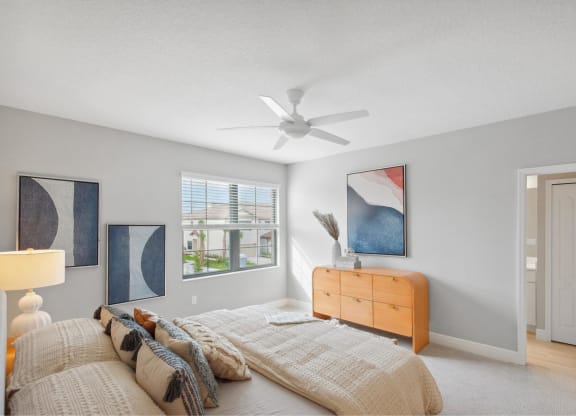 King Size Bedroom at Fiore Townhomes, Florida, 34275