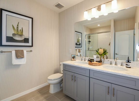bathrooms in the rental home