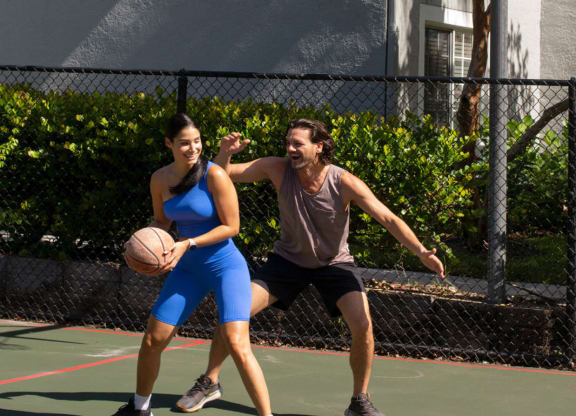 Basketball court