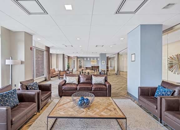 Resident Lounge at Prosperity Flats.