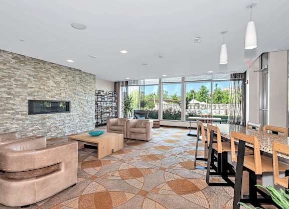 Lobby Lounge at Prosperity Flats.