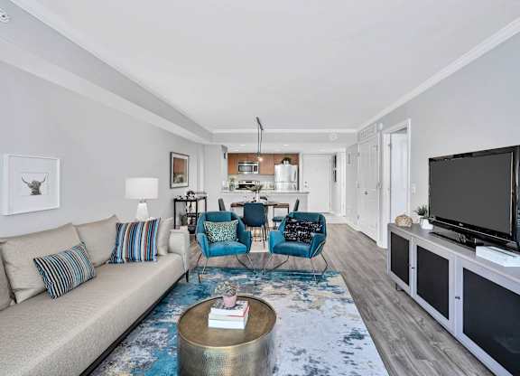Open Living Space at Prosperity Flats.