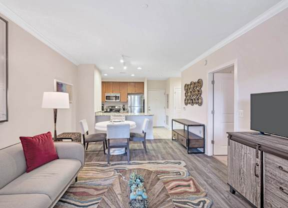Apartment Interior at Prosperity Flats.